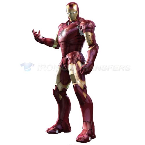 Iron Man Iron-on Stickers (Heat Transfers)NO.190